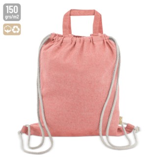 Mochila de Algodón con Cordones Personalizada